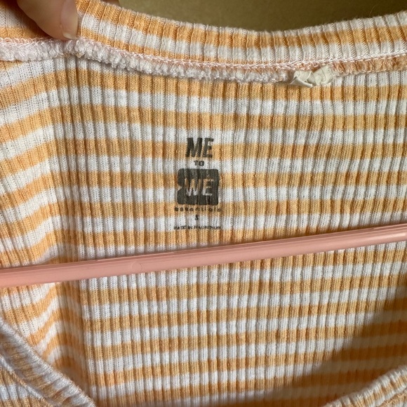 Pacsun Striped Crop top - Picture 3 of 3